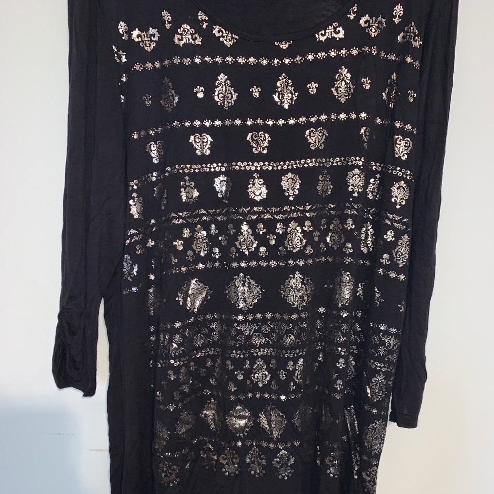 Mel & Mo size 2X Black and metallic